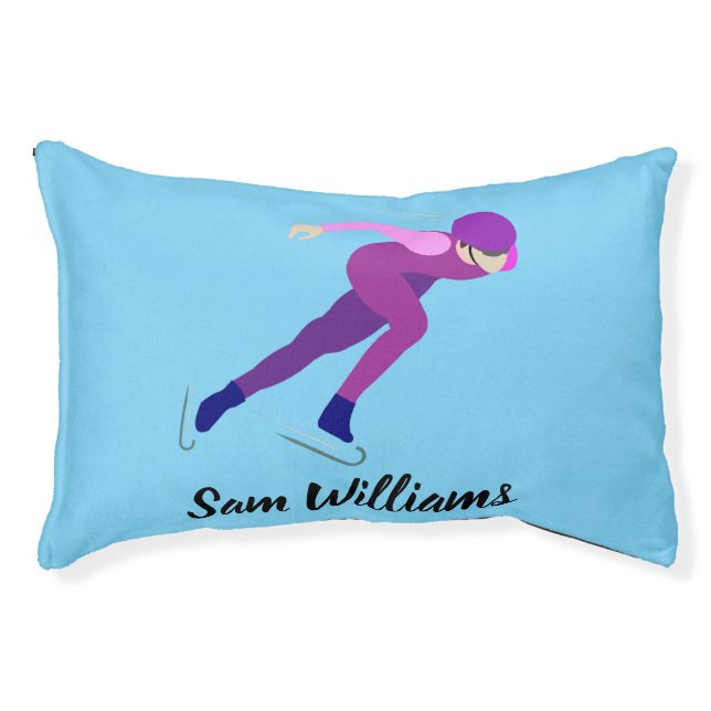 Speed Skating Pet Bed (Front)