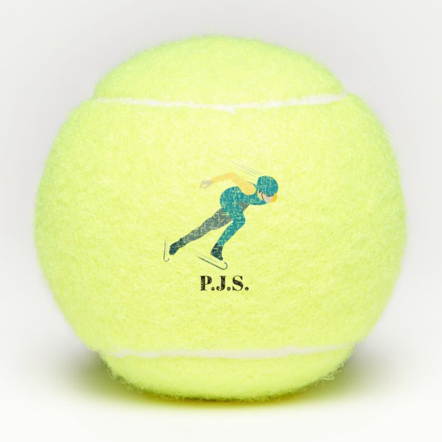 Speed Skating Tennis Balls (Front)
