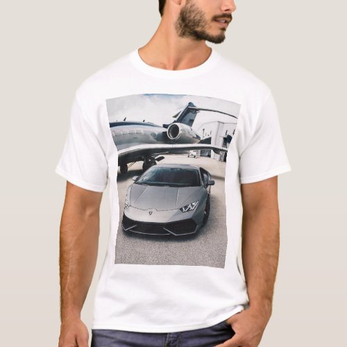 Speed  Soar Jet and Car Fusion Fashion T_Shirt