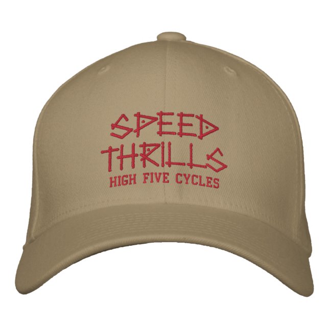 SPEED THRILLS hat (Front)