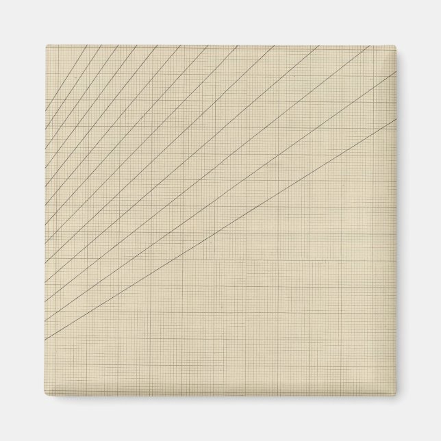 Speed, time, distance graph magnet (Front)