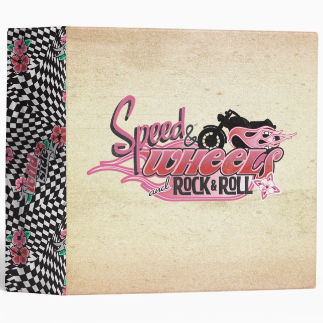 Speed & Wheels and Rock & Roll Binder (Front/Spine)