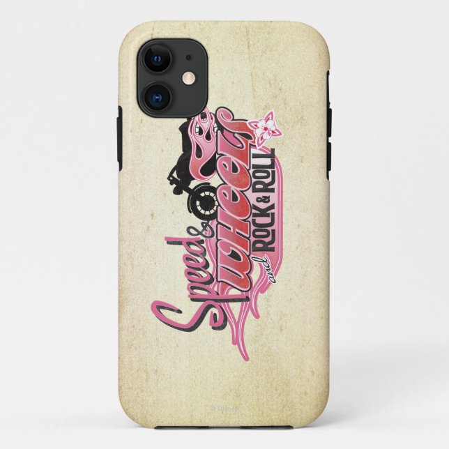 Speed & Wheels and Rock & Roll Case-Mate iPhone Case (Back)