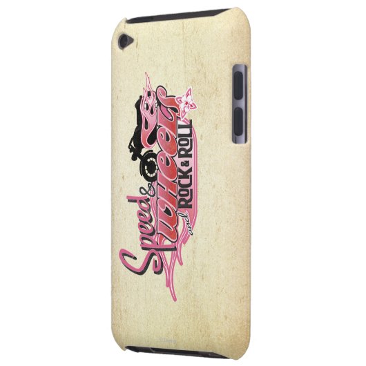 Speed & Wheels and Rock & Roll Case-Mate iPod Touch Case (Back Left)