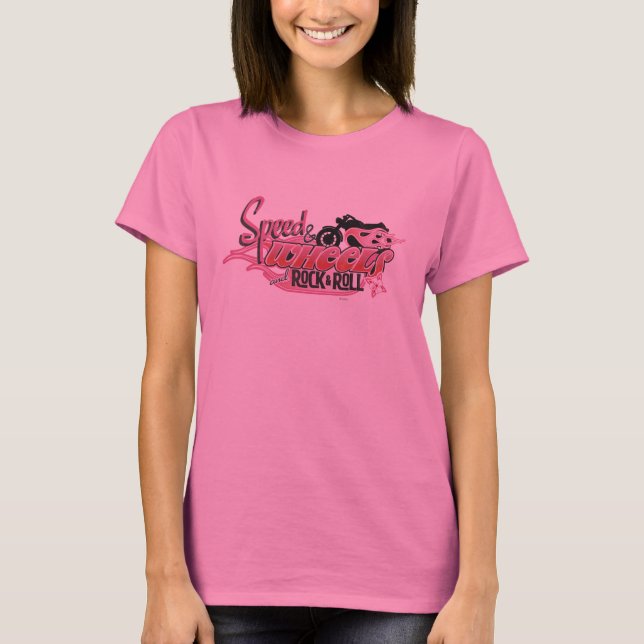 Speed & Wheels and Rock & Roll T-Shirt (Front)
