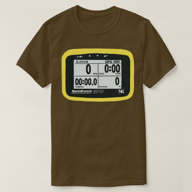 Speedcoach rowing T-Shirt (Design Front)