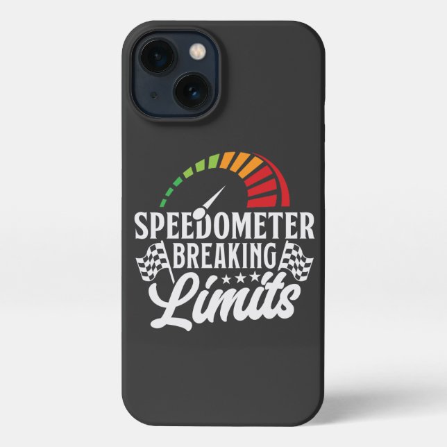 Speedmeter Breaking Formula  iPhone Case (Back)