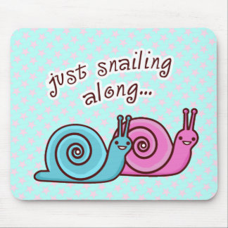 SPEEDO & SPAGO THE SNAILS MOUSEPAD