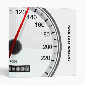 speedometer 3 ring binder
