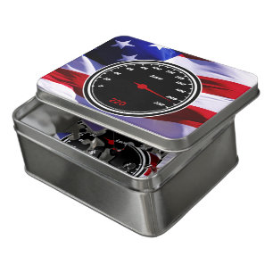 Speedometer & American Flag Puzzle for Kids