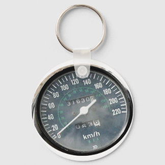 Speedometer on key chain