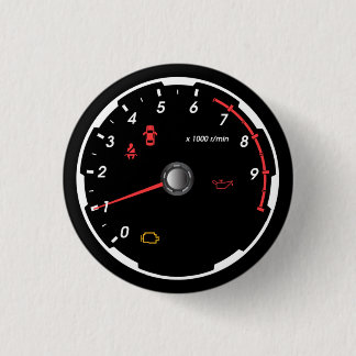 Speedometer - Tachometer  Button