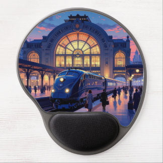 Speedrail Trains Gel Mouse Pad