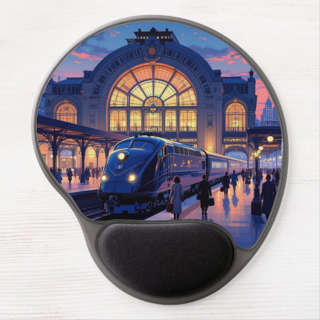 Speedrail Trains Gel Mouse Pad (Front)