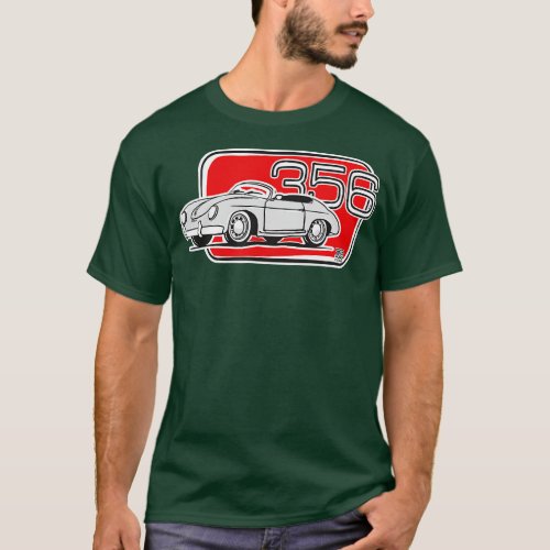 Speedster 356 Cabrio Classic Car  T_Shirt