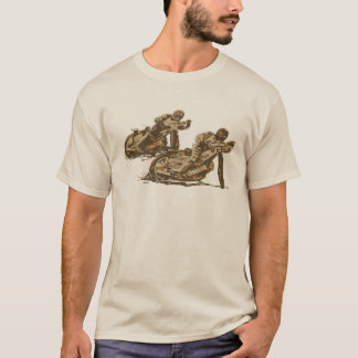 Speedway Motorcycle Racers T-Shirt