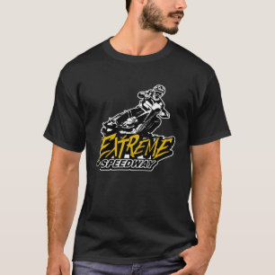 Speedway Railway Motorcycle Racing T-Shirt