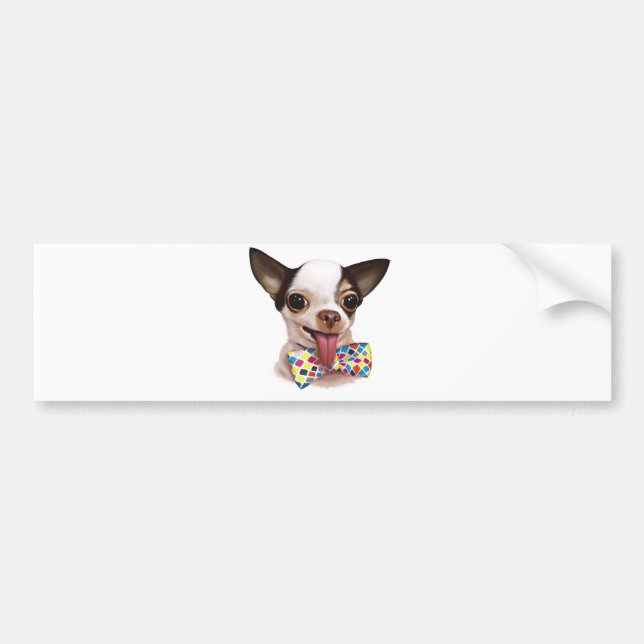 Speedy Boy Boy Chihuahua Bumper Sticker (Front)