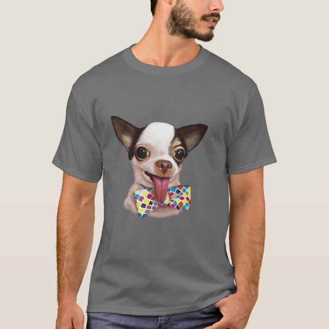 Speedy Boy Boy Chihuahua T-Shirt (Front)
