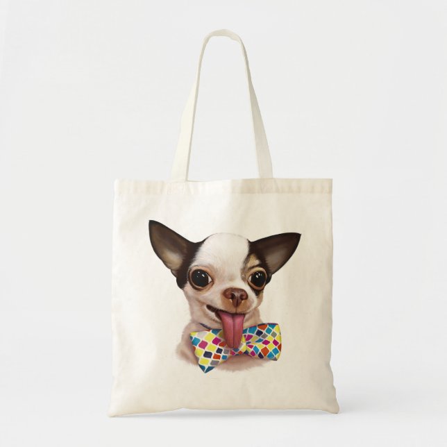 Speedy Boy Boy Chihuahua Tote (Front)