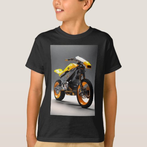 Speedy Cyclist Kids Bike T_shirt Design