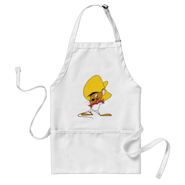 SPEEDY GONZALES™ Bow-Tie Adult Apron (Front)