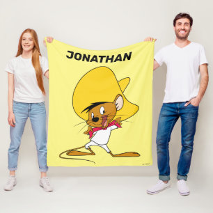 SPEEDY GONZALES™ Bow-Tie Fleece Blanket