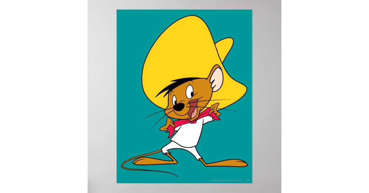 SPEEDY GONZALES™ Run Art Poster