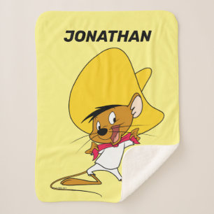 SPEEDY GONZALES™ Bow-Tie Sherpa Blanket