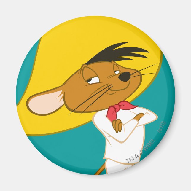 SPEEDY GONZALES™ Confident Color Magnet (Front)