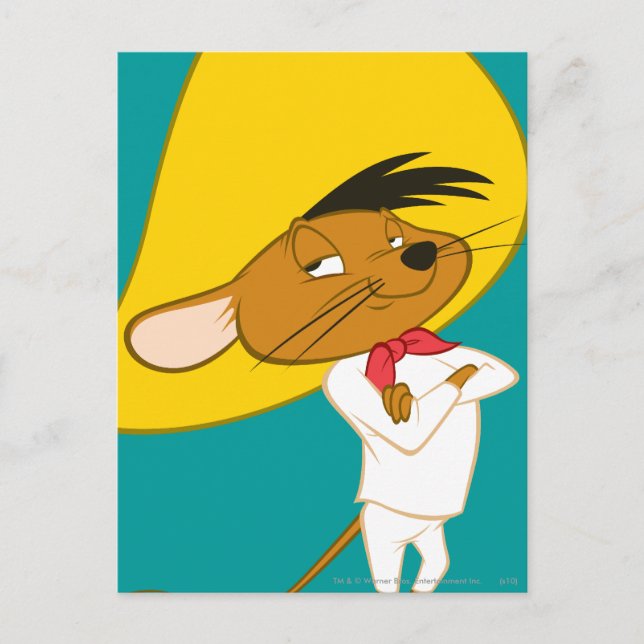 SPEEDY GONZALES™ Confident Color Postcard (Front)