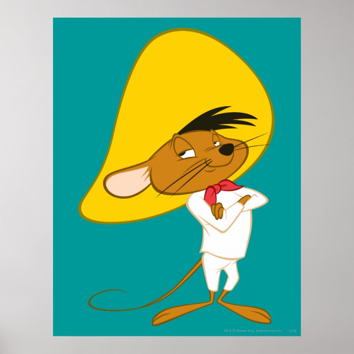 Speedy Gonzales Confident Color Print