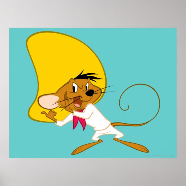 SPEEDY GONZALES™ in Color Poster (Front)