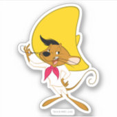 SPEEDY GONZALES™ Mustache Sticker | Zazzle