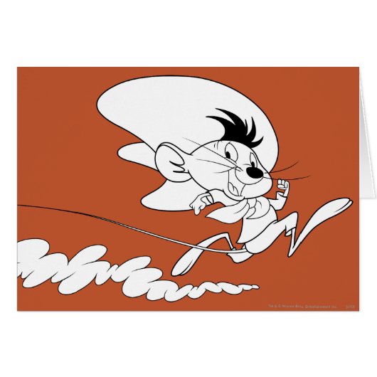 SPEEDY GONZALES™ Run Art Cards (Front Horizontal)