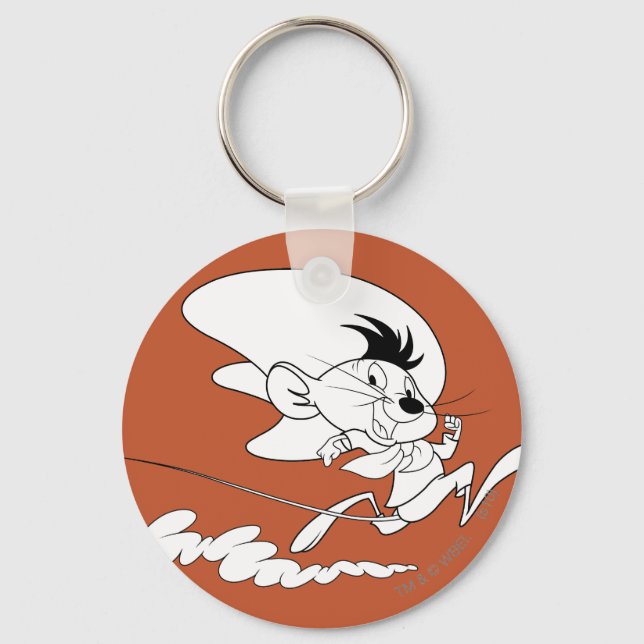SPEEDY GONZALES™ Run Art Keychain (Front)