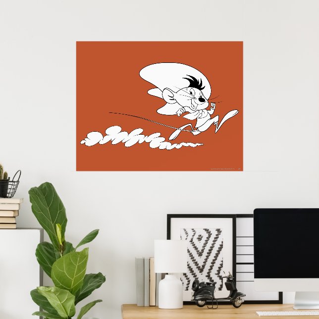 SPEEDY GONZALES™ Run Art Poster | Zazzle