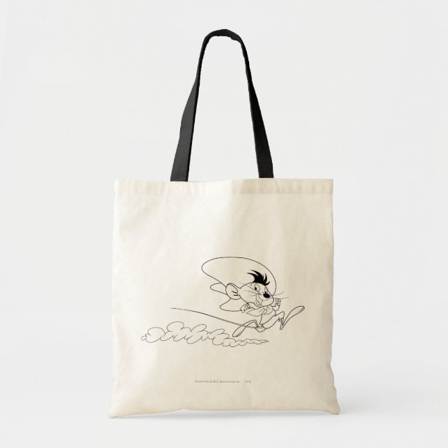 SPEEDY GONZALES™ Run Art Tote Bag (Front)