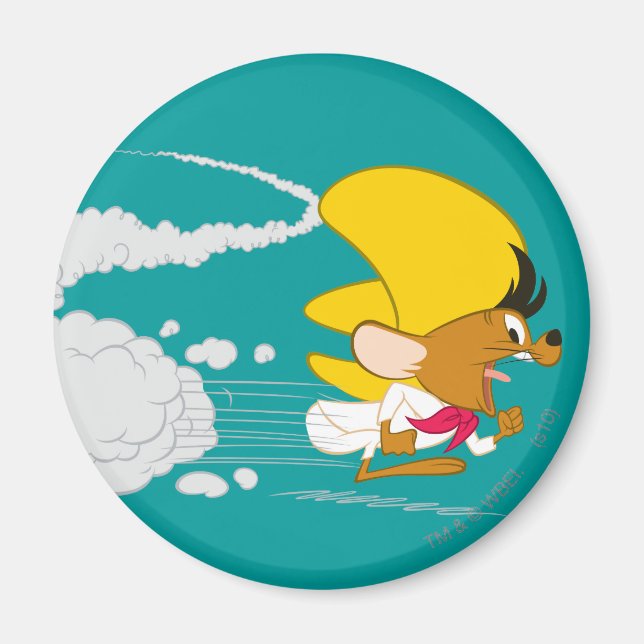 SPEEDY GONZALES™ Running in Color Magnet (Front)