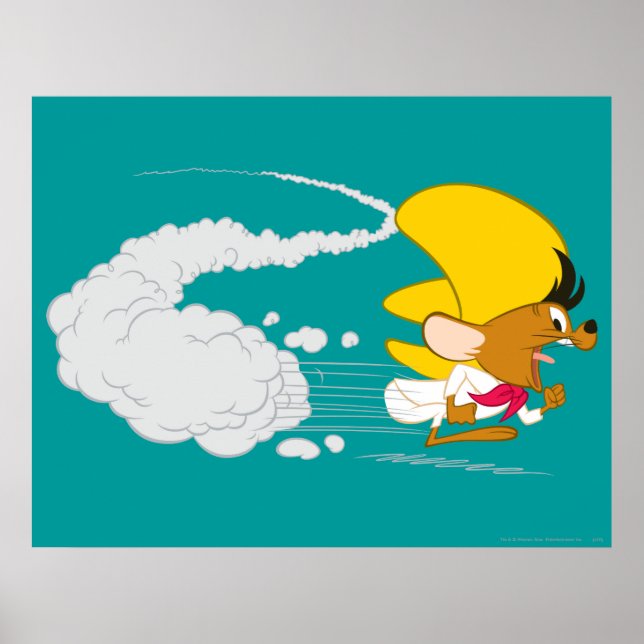 SPEEDY GONZALES™ Running in Color Poster (Front)