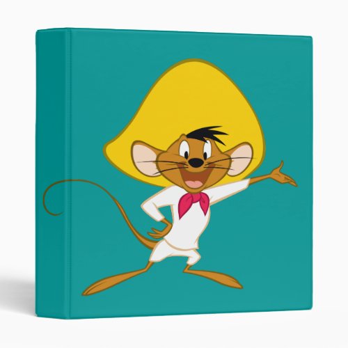 SPEEDY GONZALES Standing 3 Ring Binder