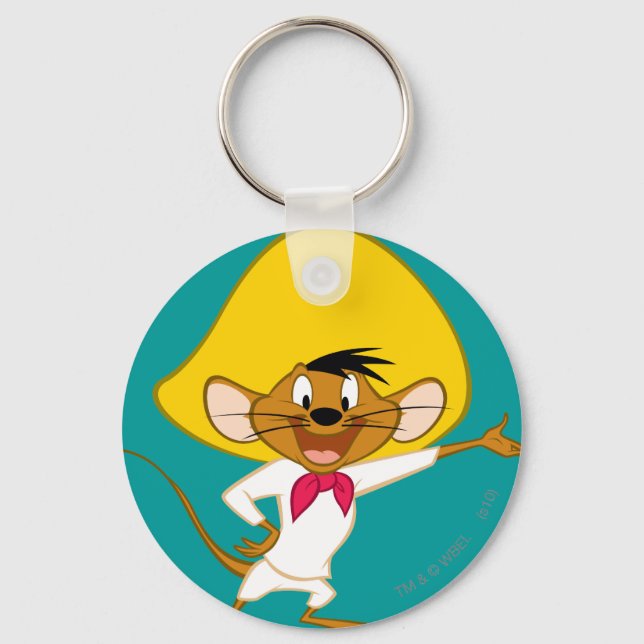 SPEEDY GONZALES™ Standing Keychain (Front)