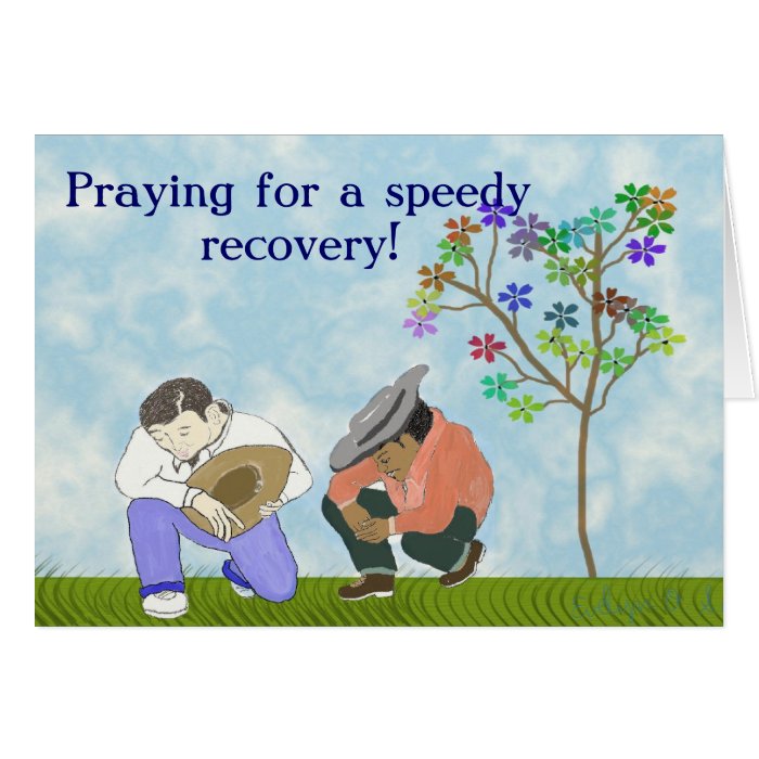 Speedy recovery Card