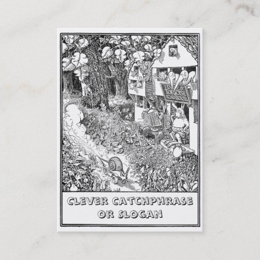 Customizable Speedy Snail on Wheels Business Card