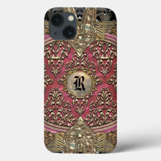 Speigaford Baroque Damask 6/6s Monogram Tough iPhone 13 Case