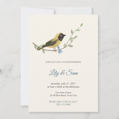 Speke Weaver Housewarming Party Invitation
