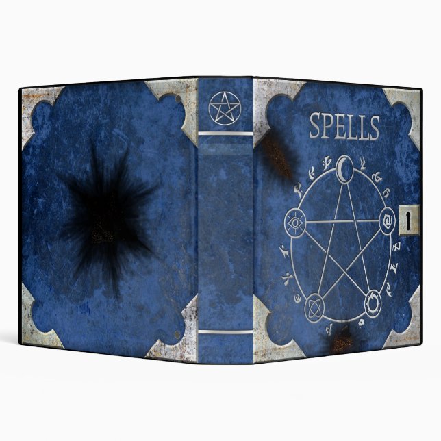 Spell Binder Blue 1.5" (Background)