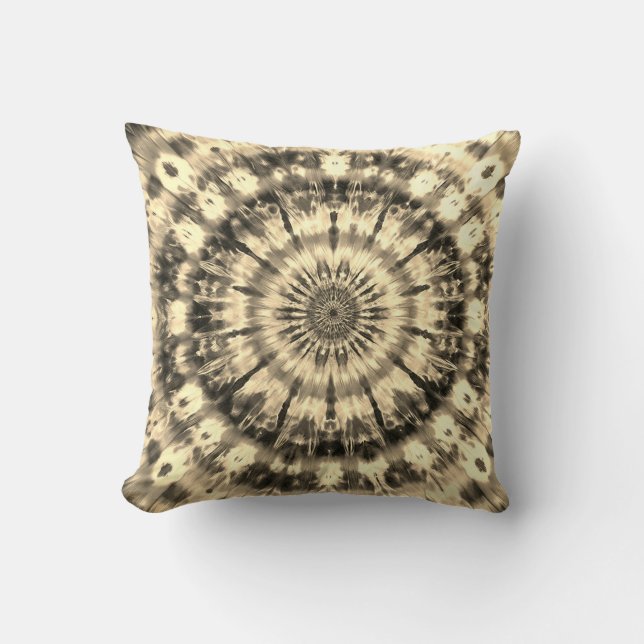 Spell-Binding Psychedelic Sofa + Bed Throw Pillow (Front)