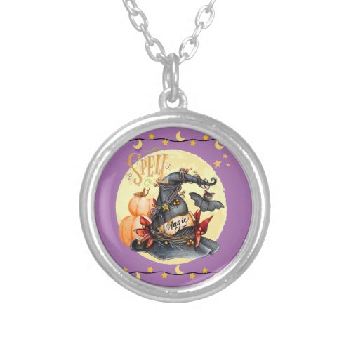 Spell Magical Witches Hat Necklace