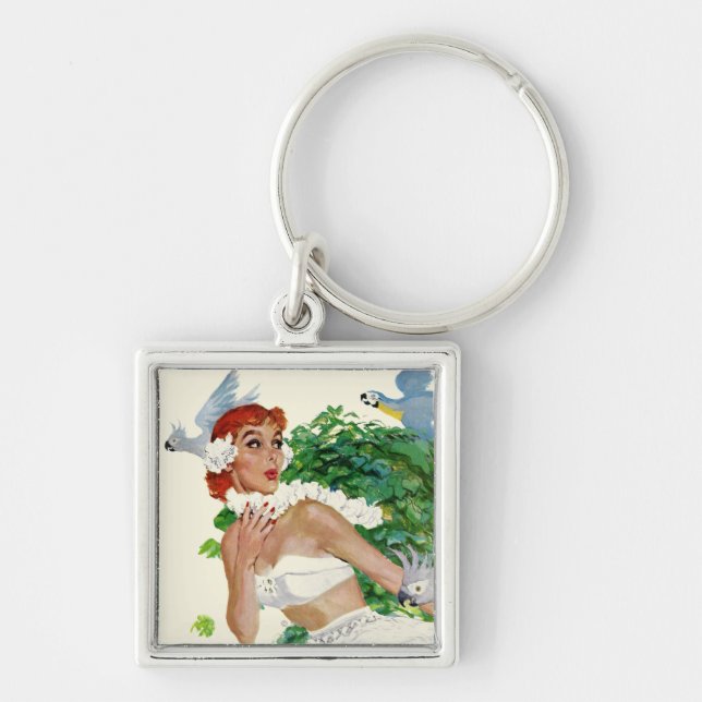 Spell of the Islands Keychain (Front)